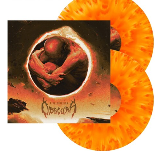 OBSCURA 'A VALEDICTION' 2LP (Cloudy Yellow Orange Vinyl)