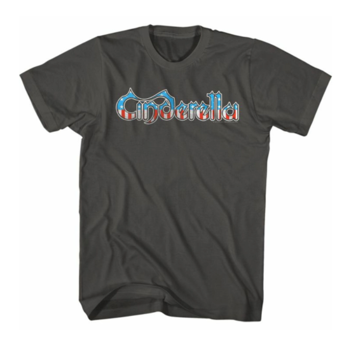 CINDERELLA 'FLAG LOGO' T-SHIRT