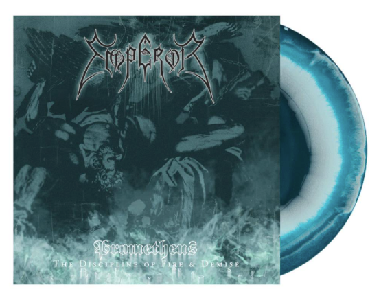 EMPEROR 'PROMETHEUS: THE DISCIPLINE OF FIRE & DEMISE' LP (Half-Speed, Black, Gray, White, Blue Swirl)