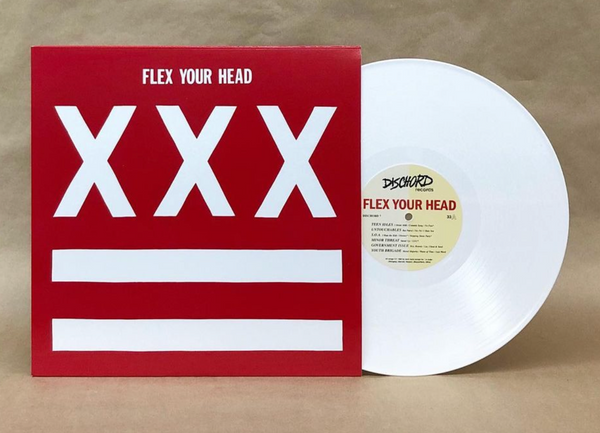 FLEX YOUR HEAD LP (White Vinyl, Featuring Teen Idles, Untouchables, SOA, Minor Threat & more)