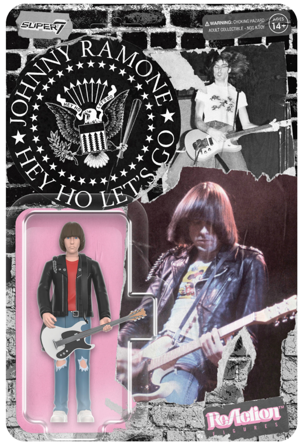 RAMONES REACTION FIGURE - JOHNNY RAMONE