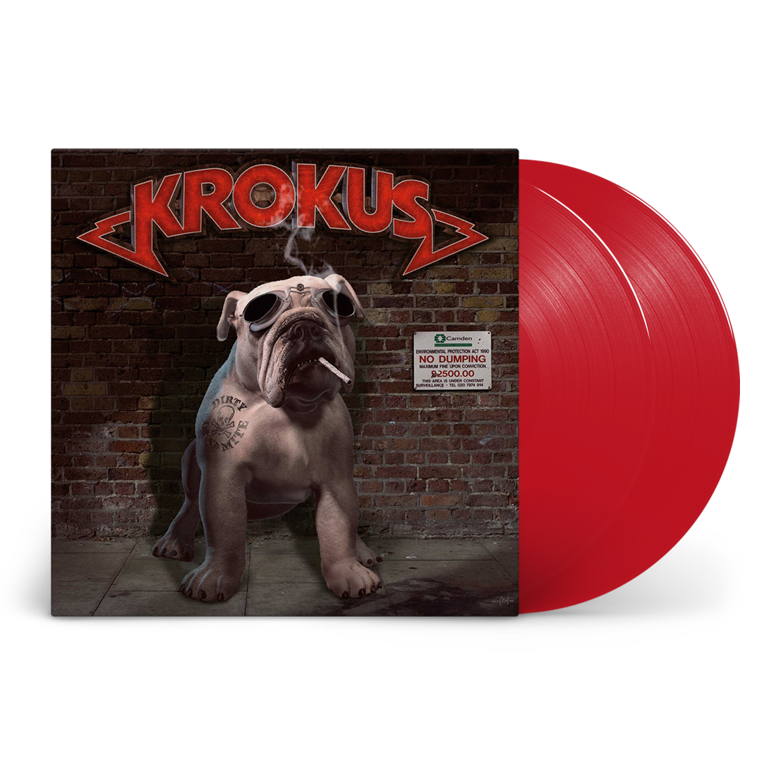 KROKUS 'DIRTY DYNAMITE' 2LP (Transparent Red Vinyl)