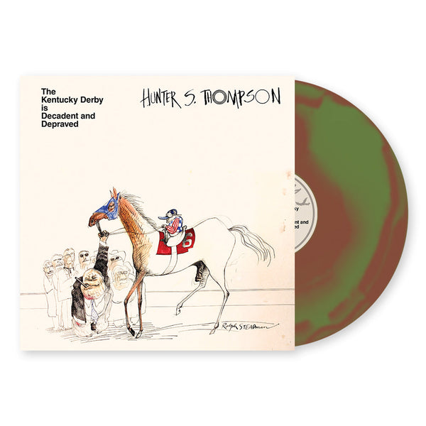 HUNTER S. THOMPSON 'THE KENTUCKY DERBY IS DECADENT AND DEPRAVED' LP (Brown Vinyl)