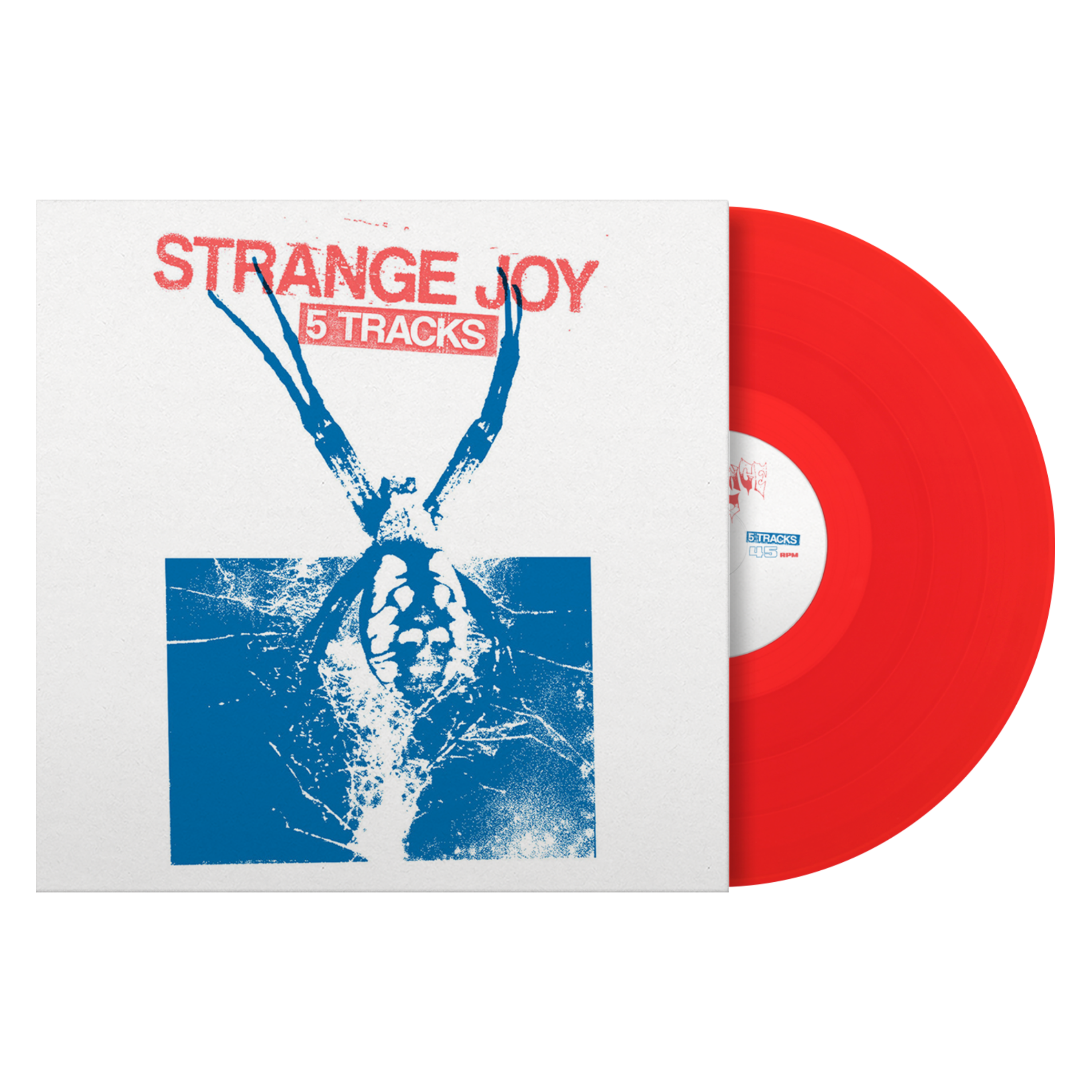 STRANGE JOY ‘5 TRACKS’ 12" EP (Limited Edition – Only 100 Made, Red Vinyl)