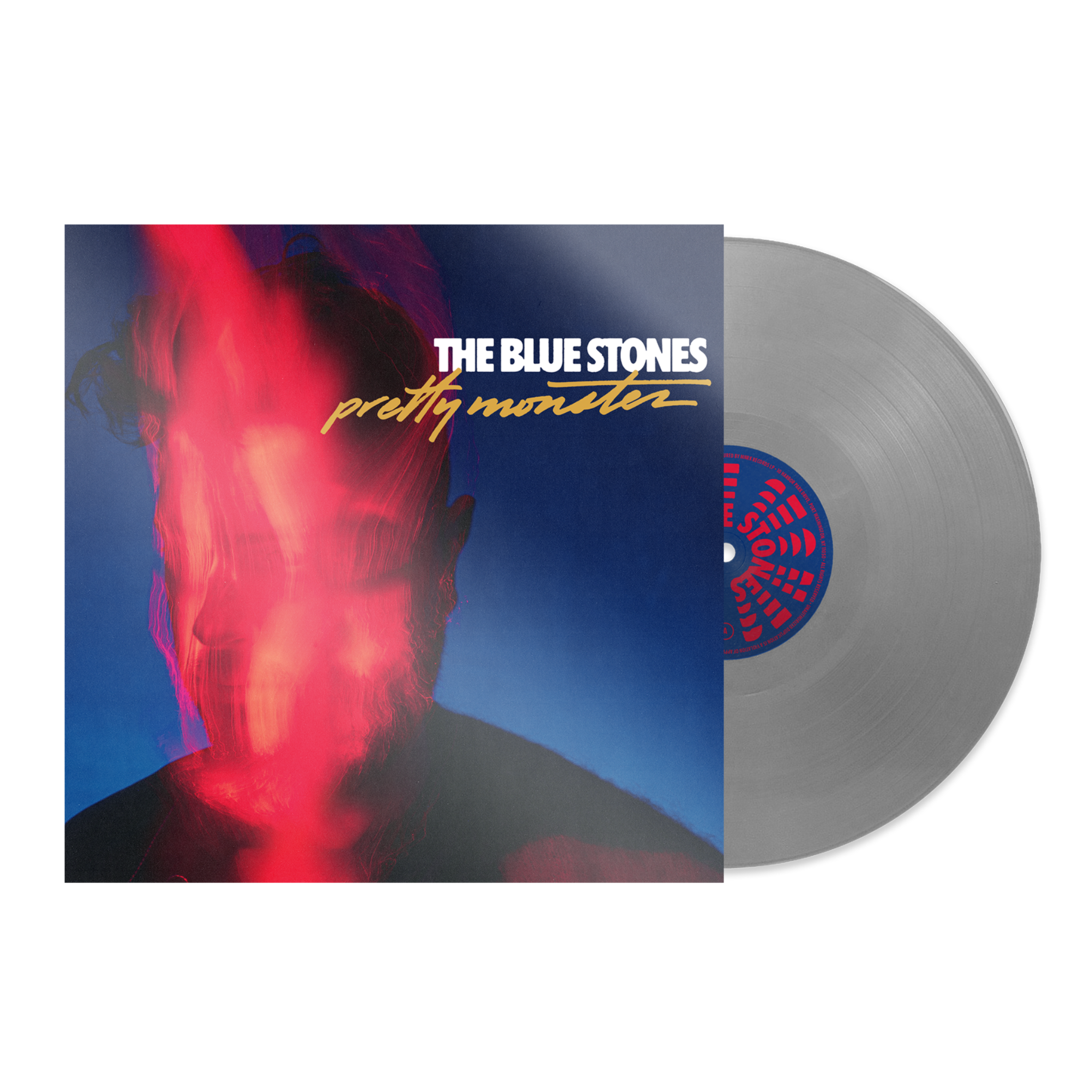 THE BLUE STONES 'PRETTY MONSTER' LP (Silver Vinyl)