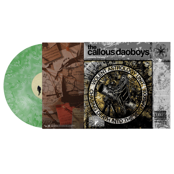 THE CALLOUS DAOBOYS ‘CELEBRITY THERAPIST’ LP (Limited Edition – Only 100 made, Ghostly Coke Bottle with Emerald Vinyl & exclusive album slipcase)