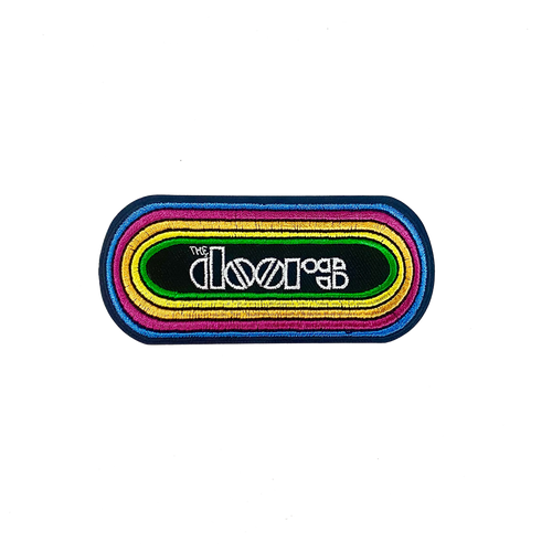 THE DOORS KMET LOGO EMBROIDERED PATCH