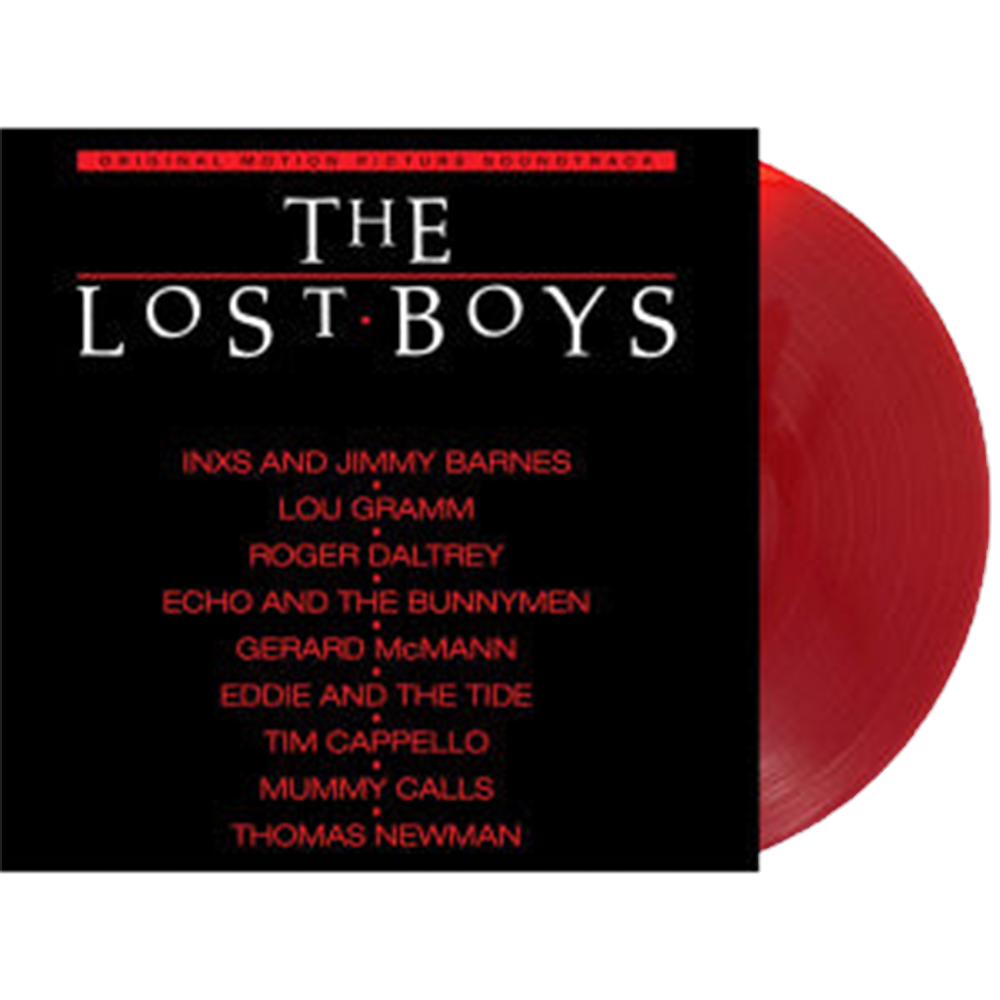 THE LOST BOYS ORIGINAL MOTION PICTURE SOUNDTRACK (Limited Edition, Anniversary Edition, Red Vinyl)