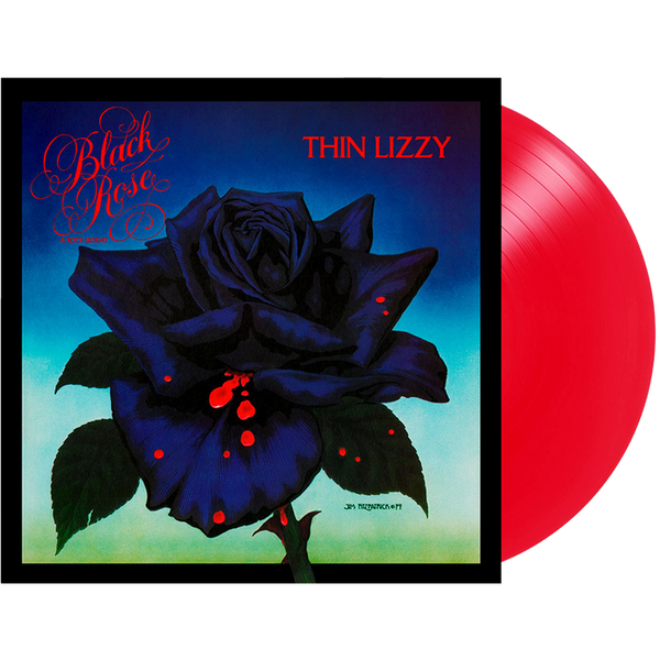 THIN LIZZY 'BLACK ROSE - A ROCK LEGEND' LP (Translucent Red Vinyl)