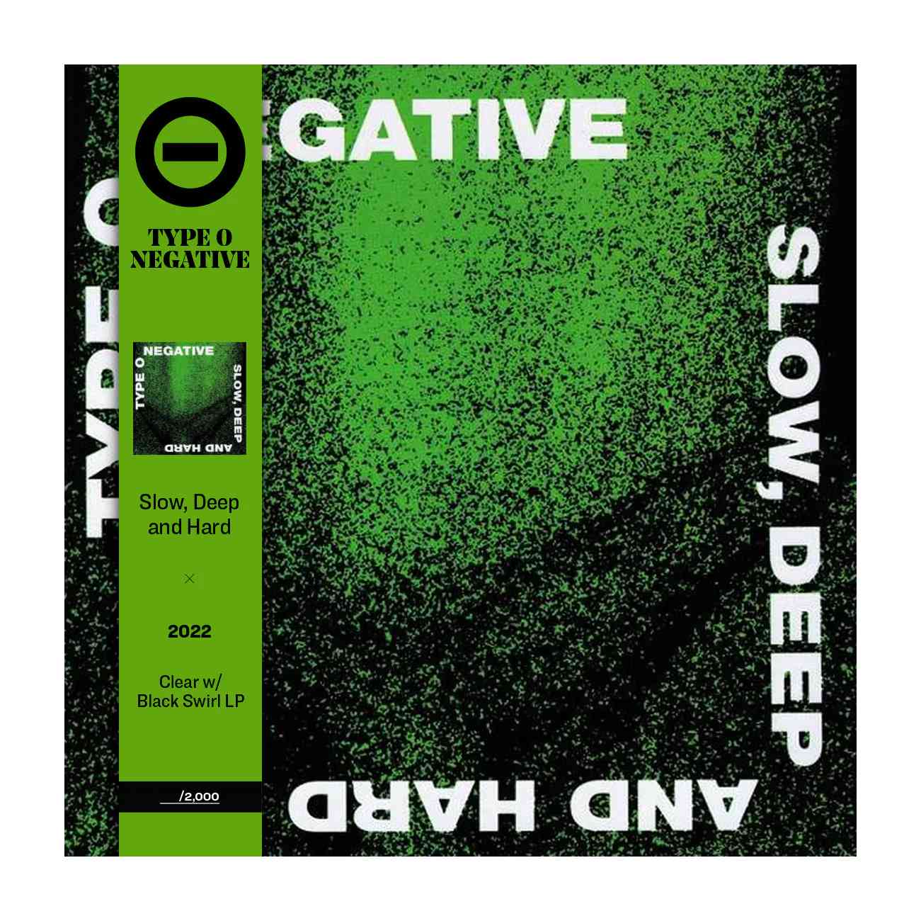 REVOLVER x TYPE O NEGATIVE 'SLOW, DEEP AND HARD' – LP + BOOK OF TYPE O NEGATIVE SPECIAL COLLECTOR'S EDITION