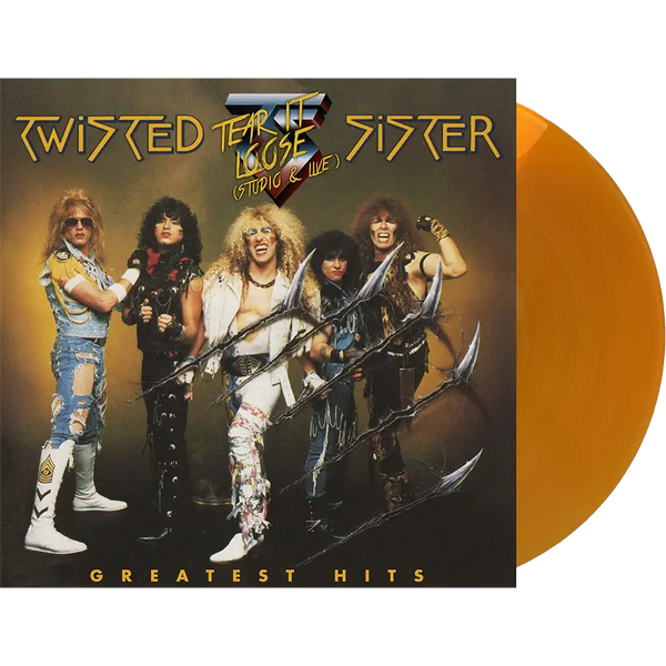 TWISTED SISTER 'GREATEST HITS -TEAR IT LOOSE' 2LP (Translucent Gold Vinyl)