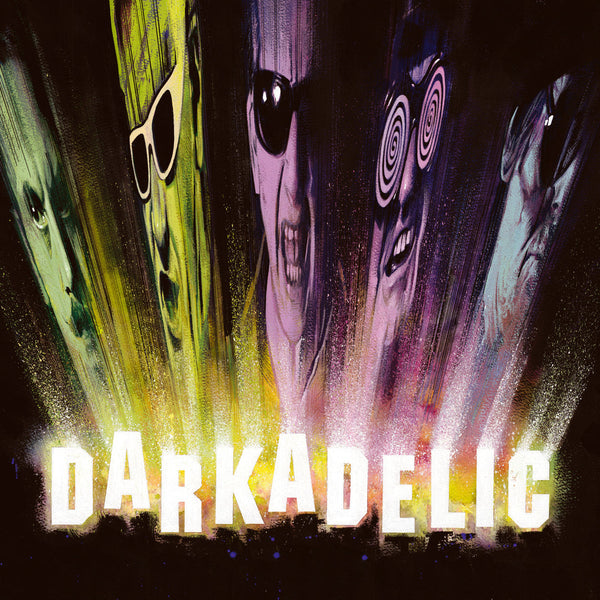 THE DAMNED 'DARKADELIC' LP (Limited Edition, Signed Print Image, Trans