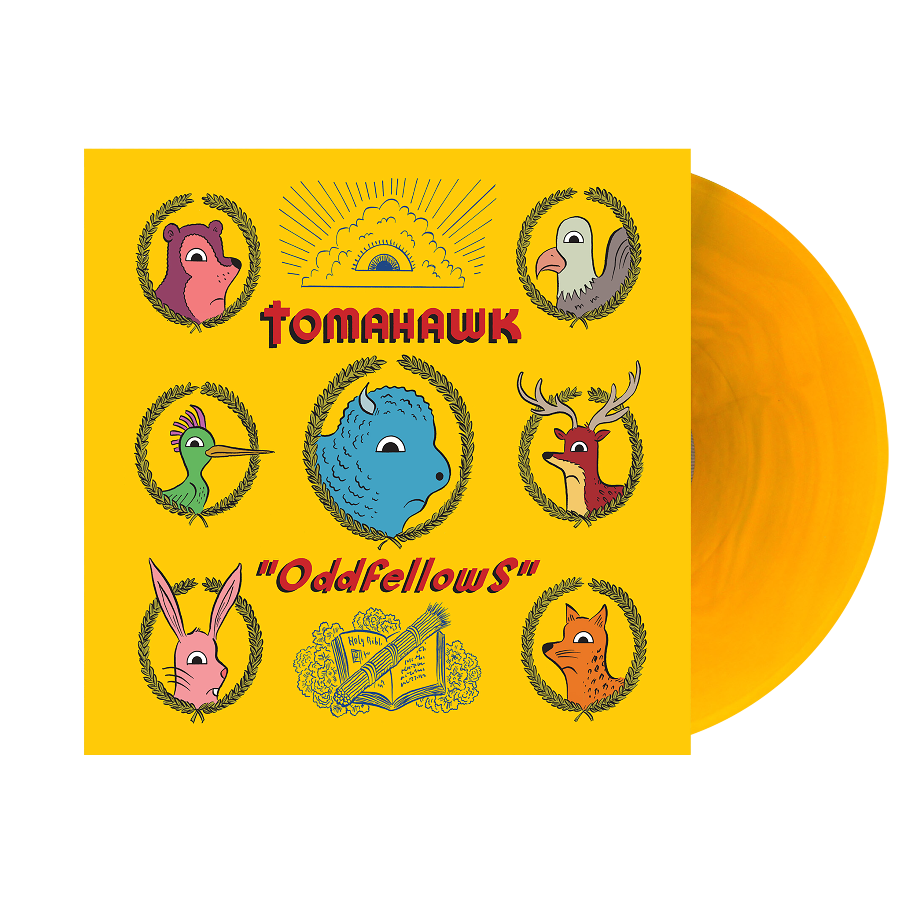 TOMAHAWK ‘ODDFELLOWS' LP (Limited Edition – Only 500 made, Fool's Gold Vinyl)