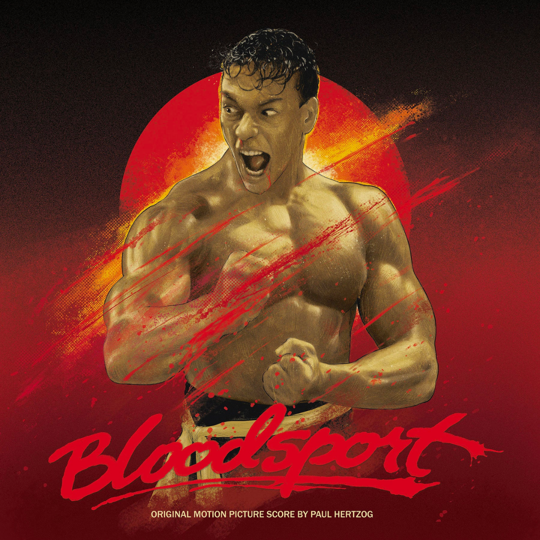 BLOODSPORT SOUNDTRACK 2LP ("Kumite" Splattered Vinyl, Music by Paul Hertzog)