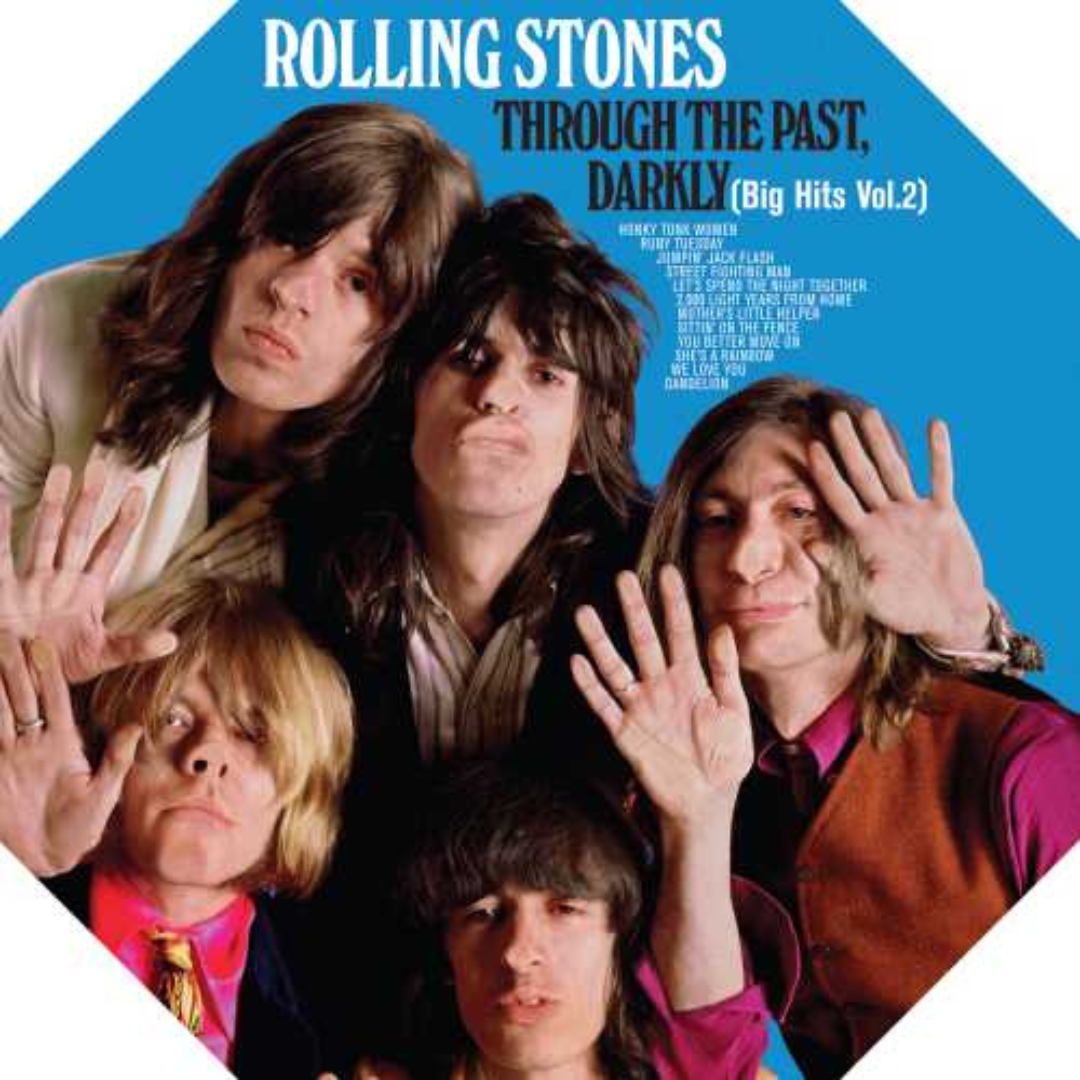 THE ROLLING STONES THROUGH THE PAST, DARKLY (BIG HITS VOL. 2) ALBUM COVER