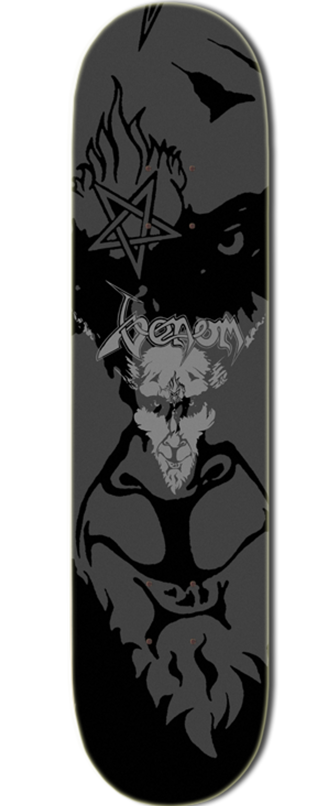 VENOM 'BLACK METAL' SKATEBOARD DECK