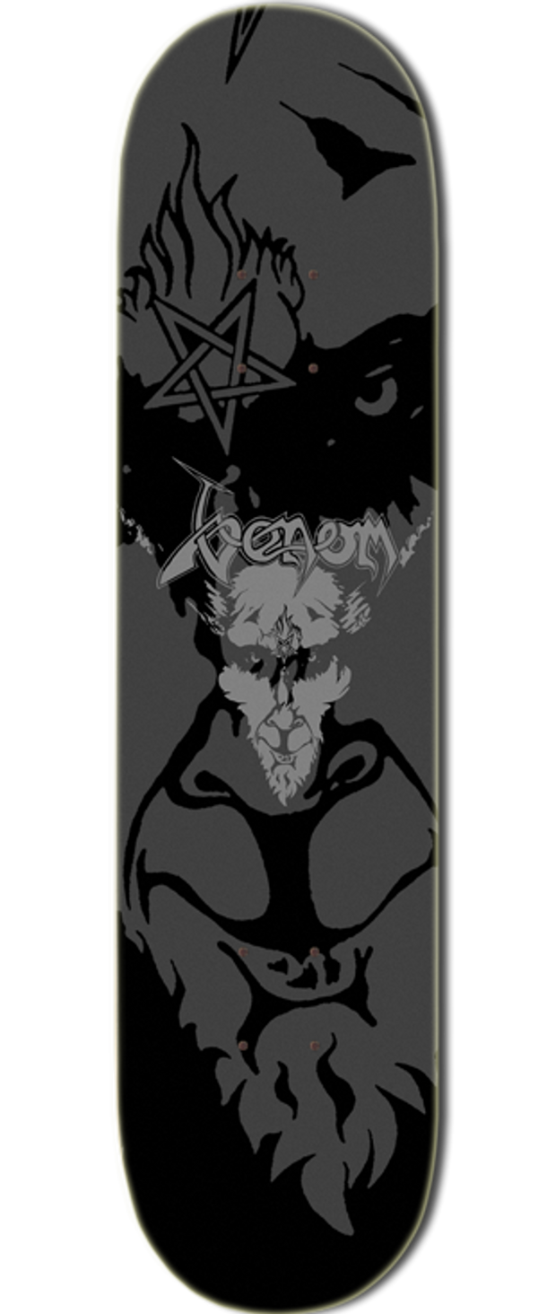 VENOM BLACK METAL SKATEBOARD DECK