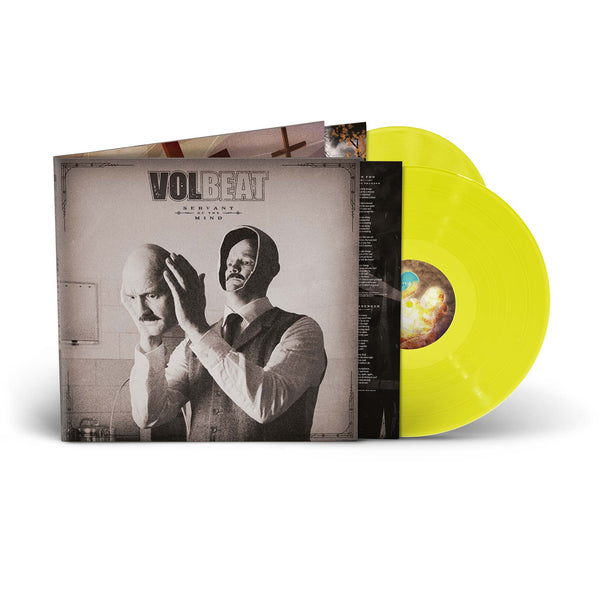 VOLBEAT ‘SERVANT OF THE MIND’ LIMITED-EDITION OPAQUE YELLOW 2LP – ONLY 400 MADE