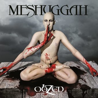MESHUGGAH 'OBZEN' LP (15th Anniversary, White & Blue Splatter Vinyl)