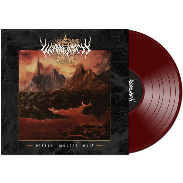WORMWITCH 'STRIKE MORTAL SOIL' RED WINE LP