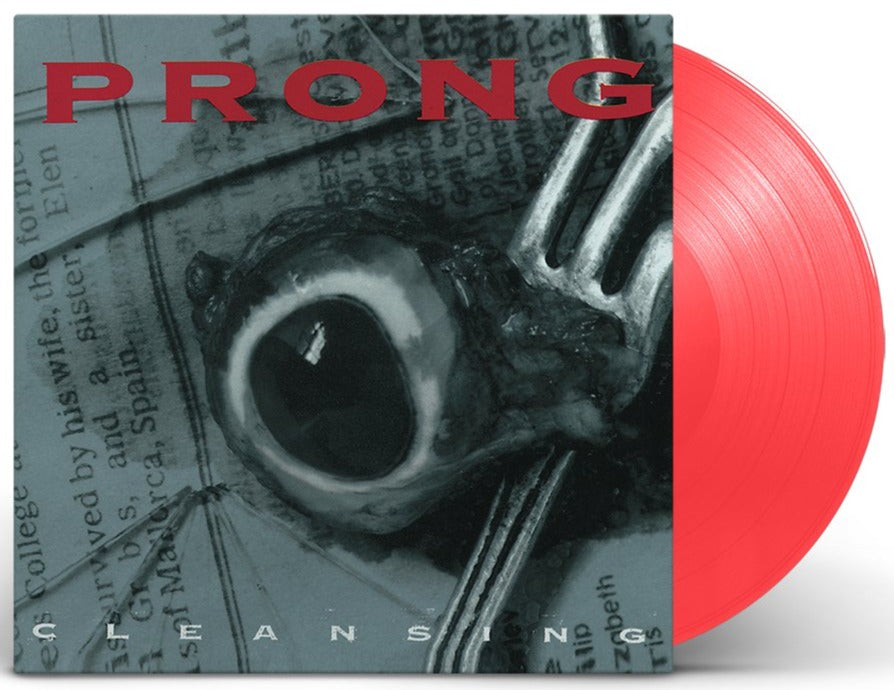 PRONG 'CLEANSING' LP (Translucent Red Vinyl)