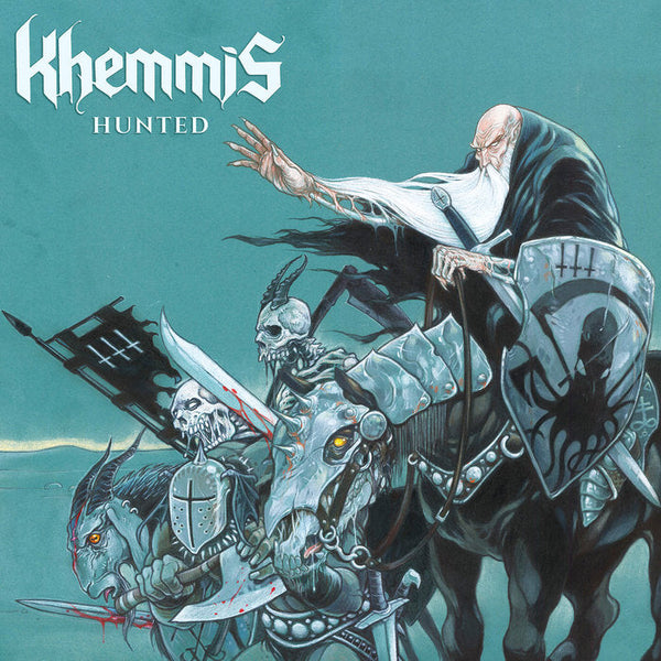 KHEMMIS 'HUNTED' GRAY / BLUE MERGE LP