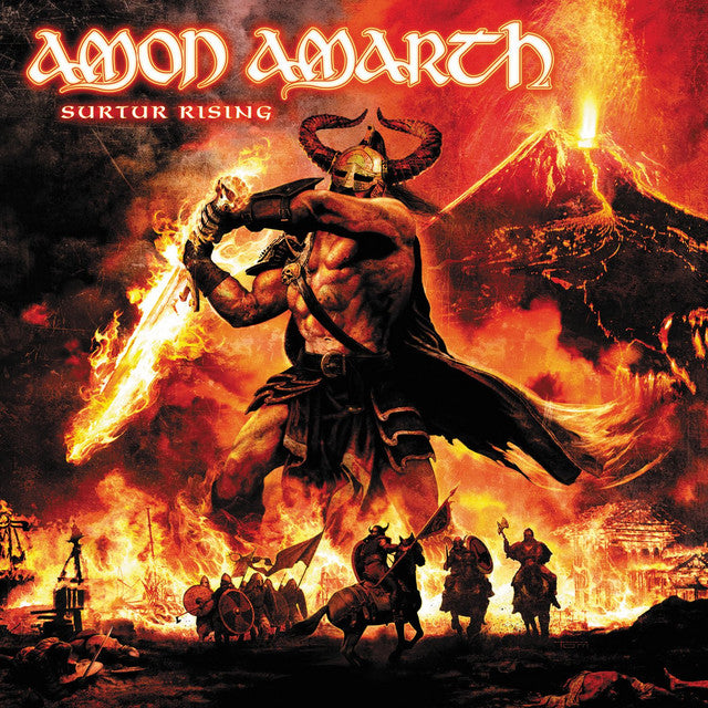 AMON AMARTH 'SURTUR RISING' LP (Limited Clear Vinyl)