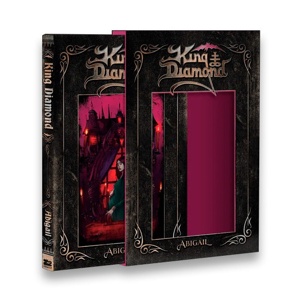 KING DIAMOND'S ABIGAIL BOOK DELUXE EDITION WITH VINYL