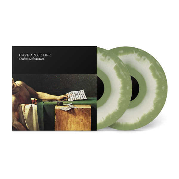 HAVE A NICE LIFE ‘DEATHCONSCIOUSNESS’ LIMITED-EDITION OLIVE GREEN AND WHITE 2LP — ONLY 300 MADE