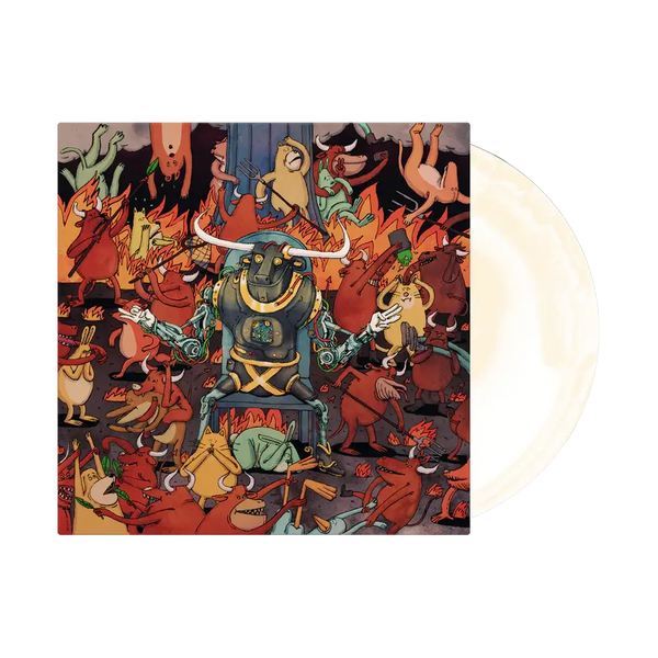 DANCE GAVIN DANCE ‘AFTERBURNER’ LIMITED-EDITION WHITE & BONE VINYL— ONLY 666 MADE