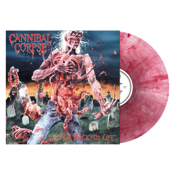 CANNIBAL CORPSE 'EATEN BACK TO LIFE' BLOODSHOT RED LP