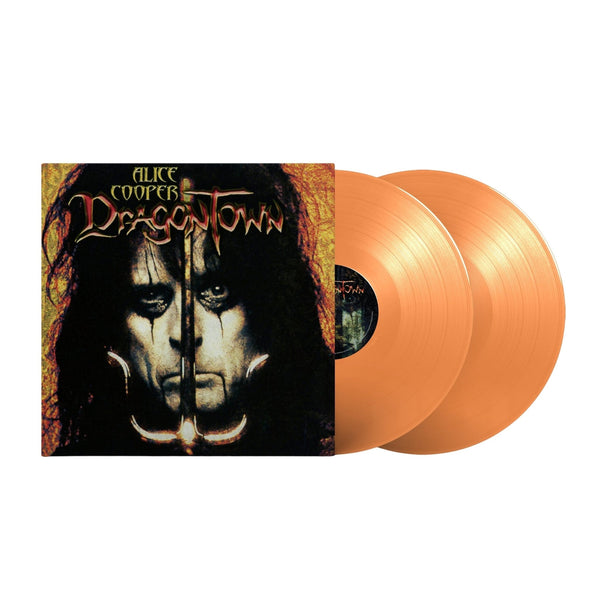 ALICE COOPER 'DRAGONTOWN' 2LP (Orange Splatter Vinyl)