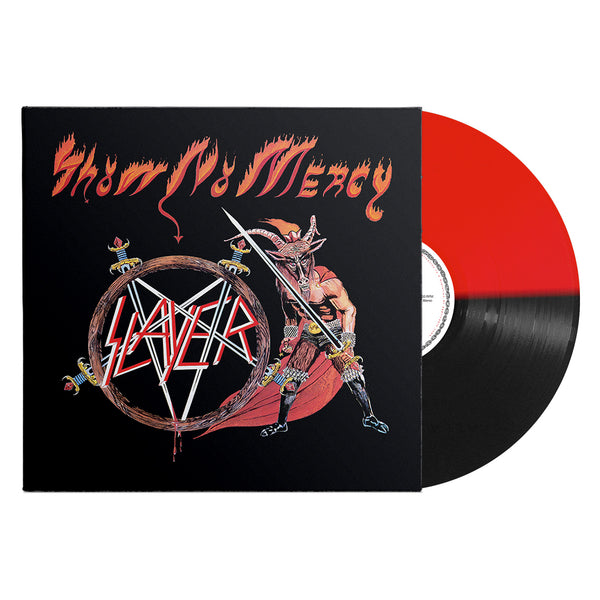 SLAYER 'SHOW NO MERCY' LP (Red & Black Split Vinyl)