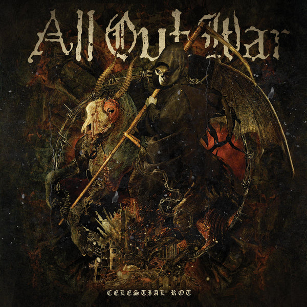 ALL OUT WAR 'CELESTIAL ROT' LP