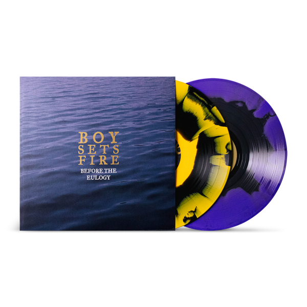BOYSETSFIRE 'BEFORE THE EULOGY' 2LP (Black In Yellow / Purple In Clear)