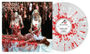 CANNIBAL CORPSE 'BUTCHERED AT BIRTH' CLEAR WITH RED AND WHITE SPLATTER LP