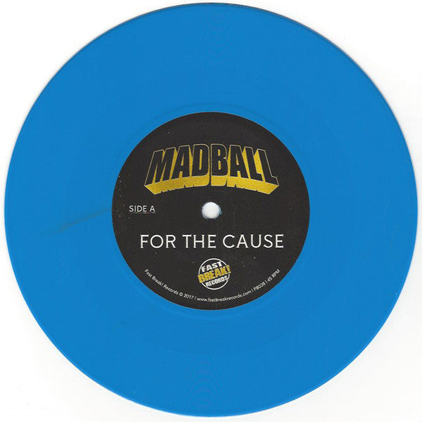 MADBALL/WISDOM IN CHAINS 'THE FAMILY BIZ' 7" SINGLE (Blue Vinyl)