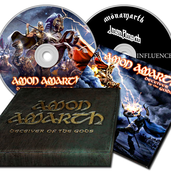 AMON AMARTH 'DECEIVER OF THE GODS' DELUXE EDITION 2CD