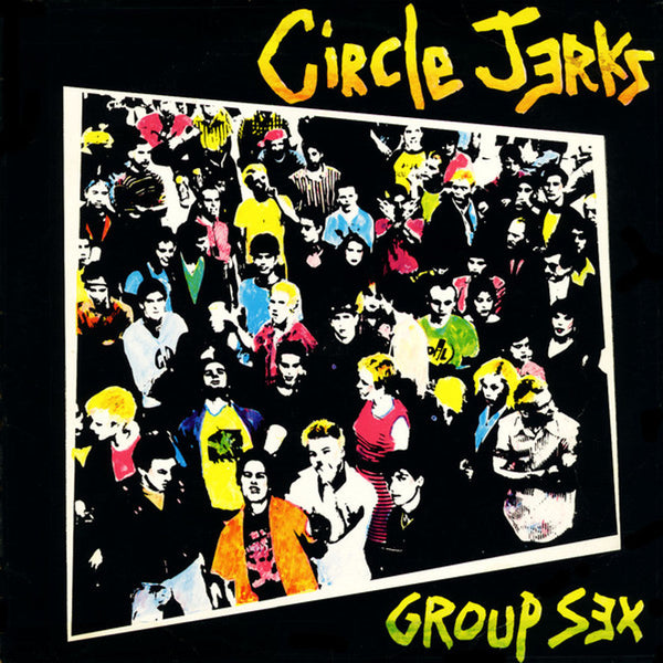 CIRCLE JERKS 'GROUP SEX' LP (Pink w/White and Yellow Splatter Vinyl)