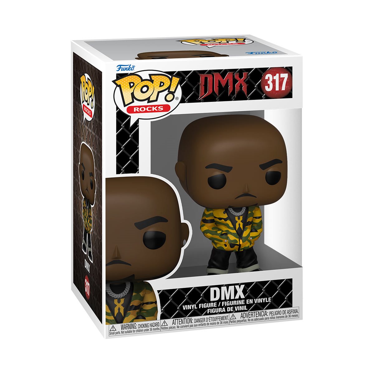 DMX (CAMO) FUNKO POP! ROCKS FIGURE