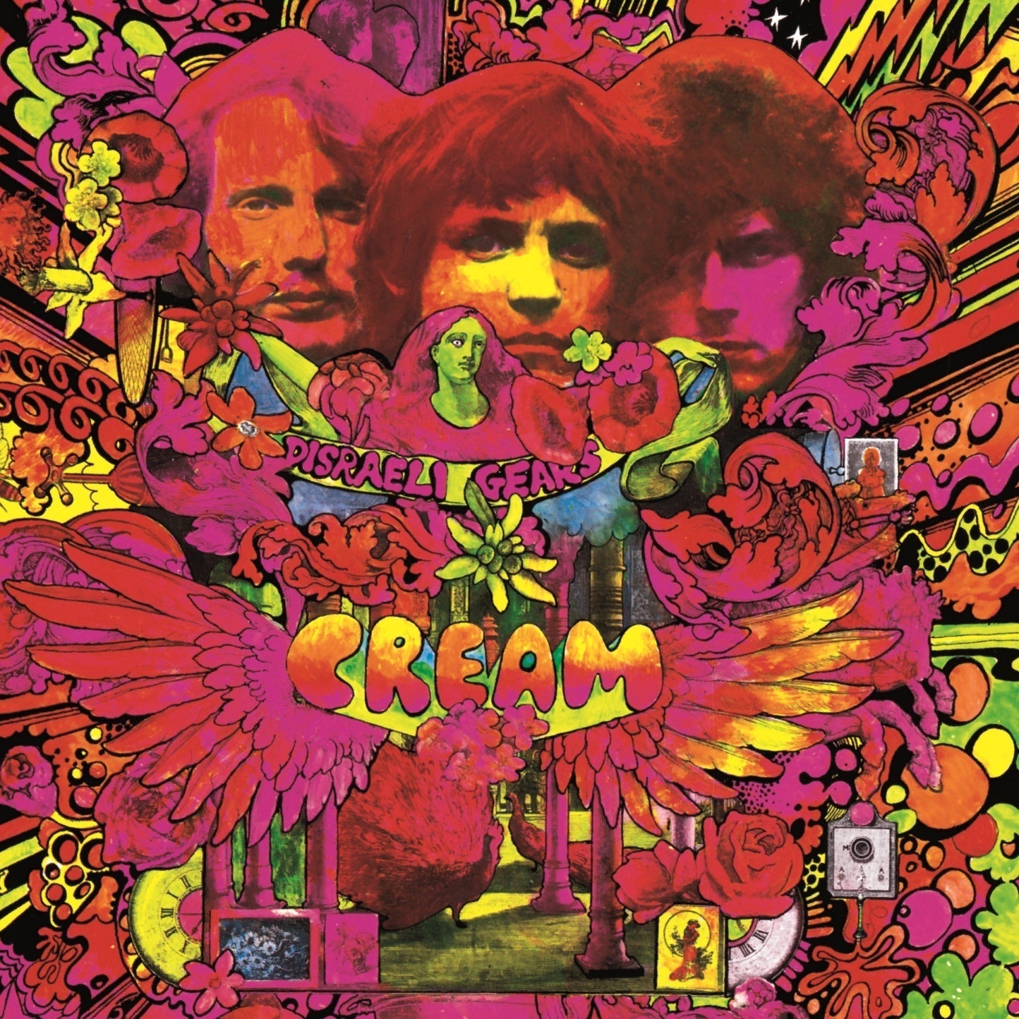 CREAM 'DISRAELI GEARS' LP (Green Vinyl)