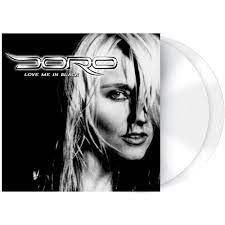 DORO 'LOVE ME IN BLACK' LP (White Vinyl)