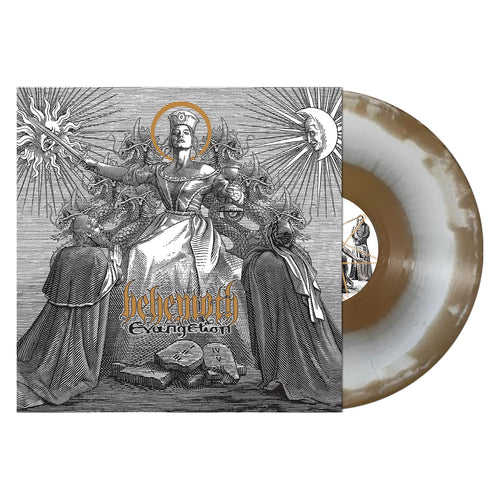 BEHEMOTH 'EVANGELION' WHITE GOLD MELT LP