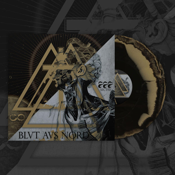 BLUT AUS NORD '777 - SECT(S)' LP (Gold/Black Merge Vinyl)