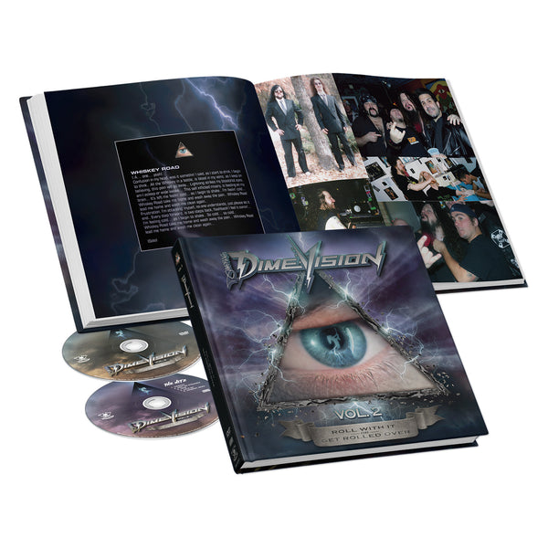 DIMEBAG DARRELL: DIMEVISION VOL. 2: ROLL WITH IT OR GET ROLLED
OVER DELUXE DVD W/PHOTO BOOK