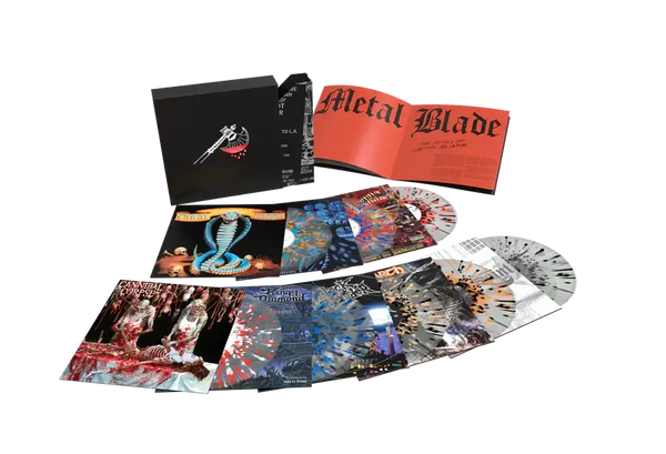 VARIOUS ARTISTS 'VMP ANTHOLOGY: THE STORY OF METAL BLADE' LIMITED-EDITION LP VINYL BOX SET