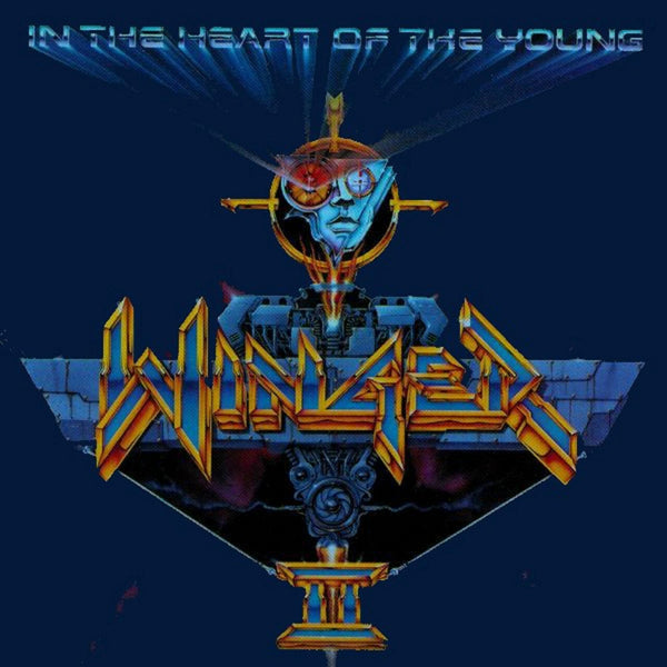 WINGER 'IN THE HEART OF THE YOUNG' LP (Translucent Red Vinyl)