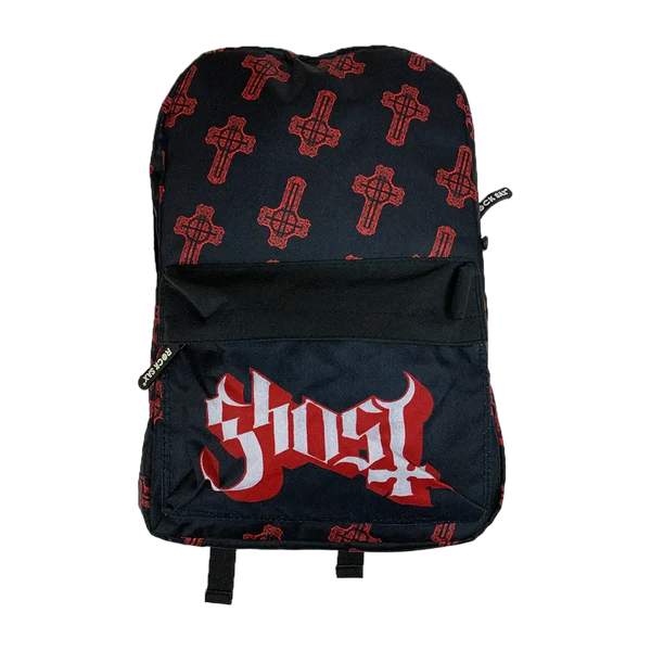 GHOST - Red Logo Backpack