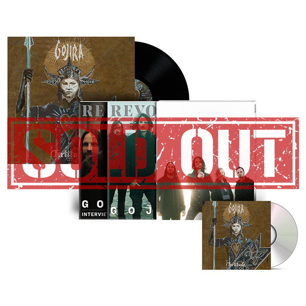 REVOLVER x GOJIRA SPRING 2021 ISSUE SLIPCASE & 'FORTITUDE' LP + CD BUNDLE - ONLY 250 AVAILABLE