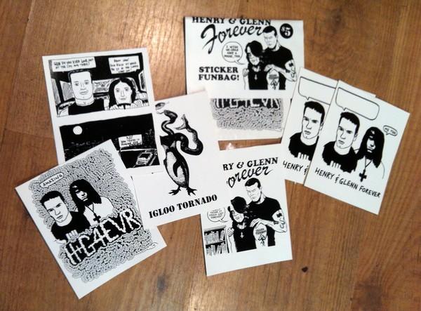 HENRY & GLENN FOREVER STICKER PACKS 1 & 2